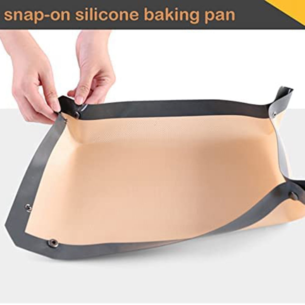 Snap-Corner Silicone Baking Mats, 30 x 21 cm, Set of 2 - Image 2