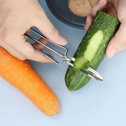 Swivel Vegetable Peeler for Potatoes and Carrots, Stainless Steel - Image 2