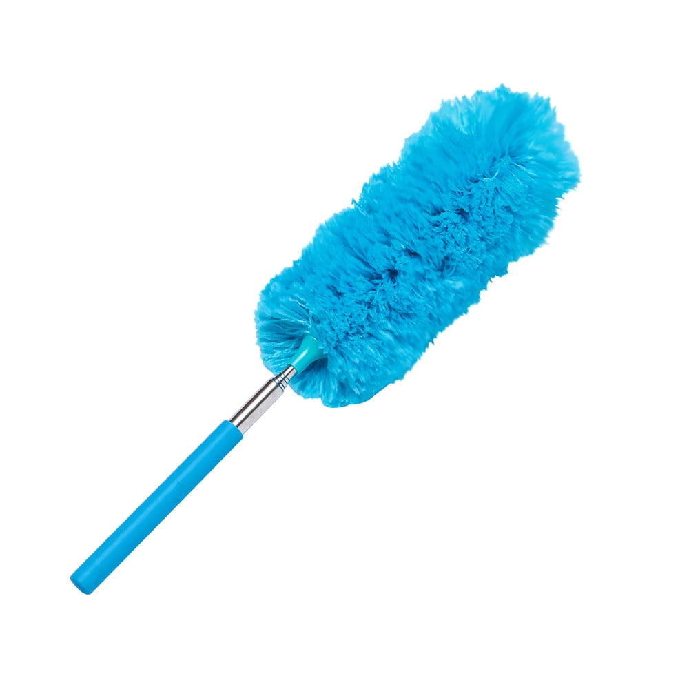 Extendable Microfibre Feather Duster with Telescopic Handle - Image 3