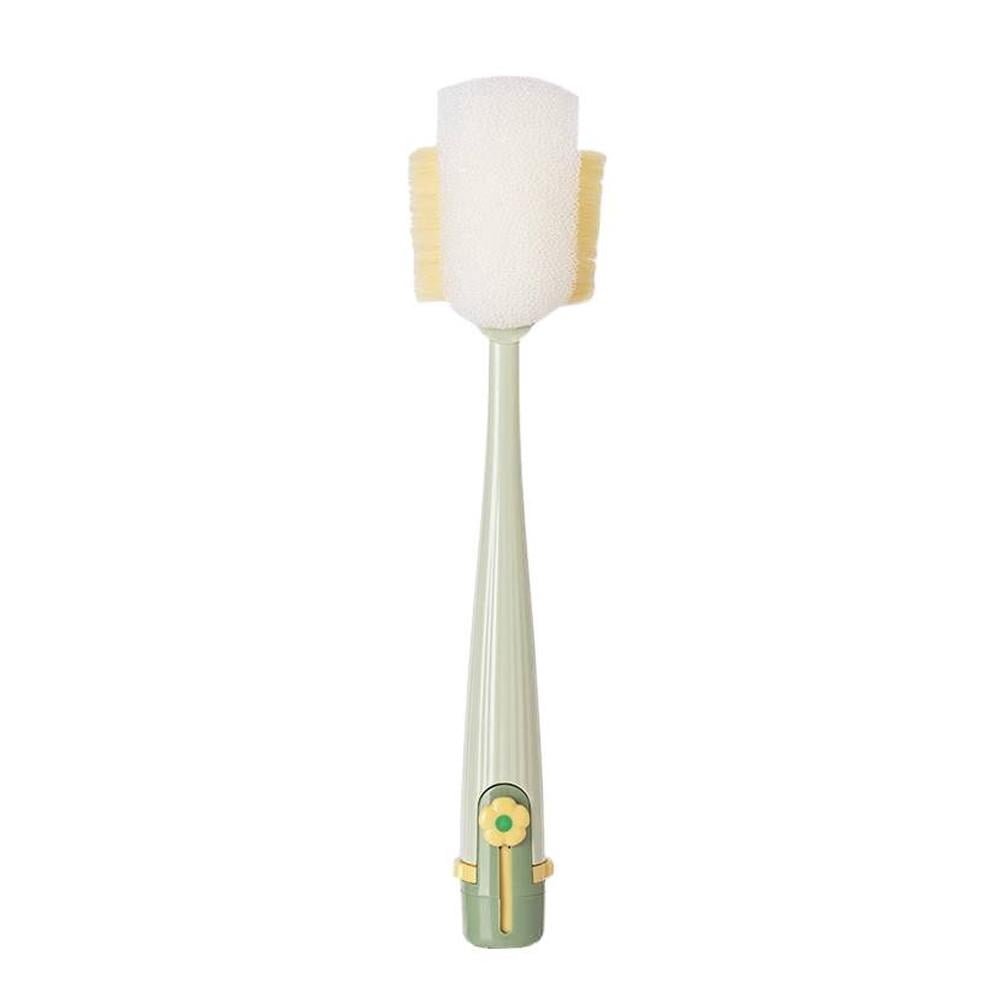 Five-in-One Bottle Cleaning Brush with Straw and Lid Tools