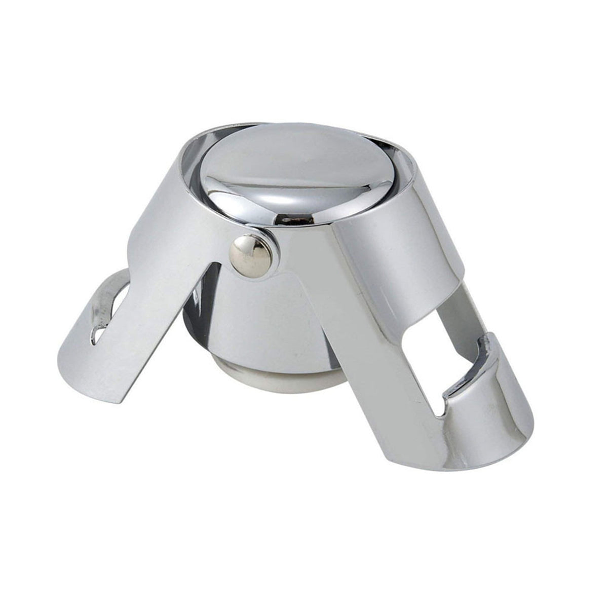 Stainless Steel Champagne Stopper, 6 x 3 cm Sealing Plug
