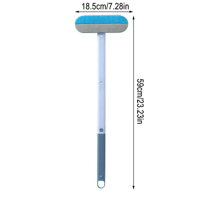 Three-in-One Window Cleaning Kit with Squeegee, Scraper and Brush, 23 to 59 Inch Pole - Image 3