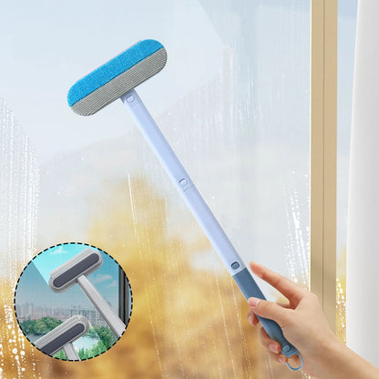 Three-in-One Window Cleaning Kit with Squeegee, Scraper and Brush, 23 to 59 Inch Pole - Image 6