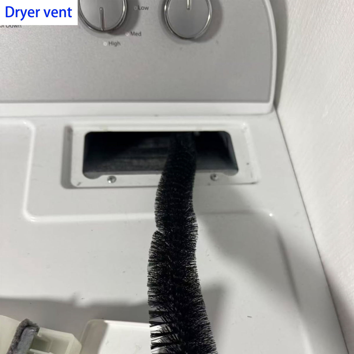 Dryer Vent and Lint Trap Brush, 47.24 Inch Flexible Nylon Bristles - Image 5