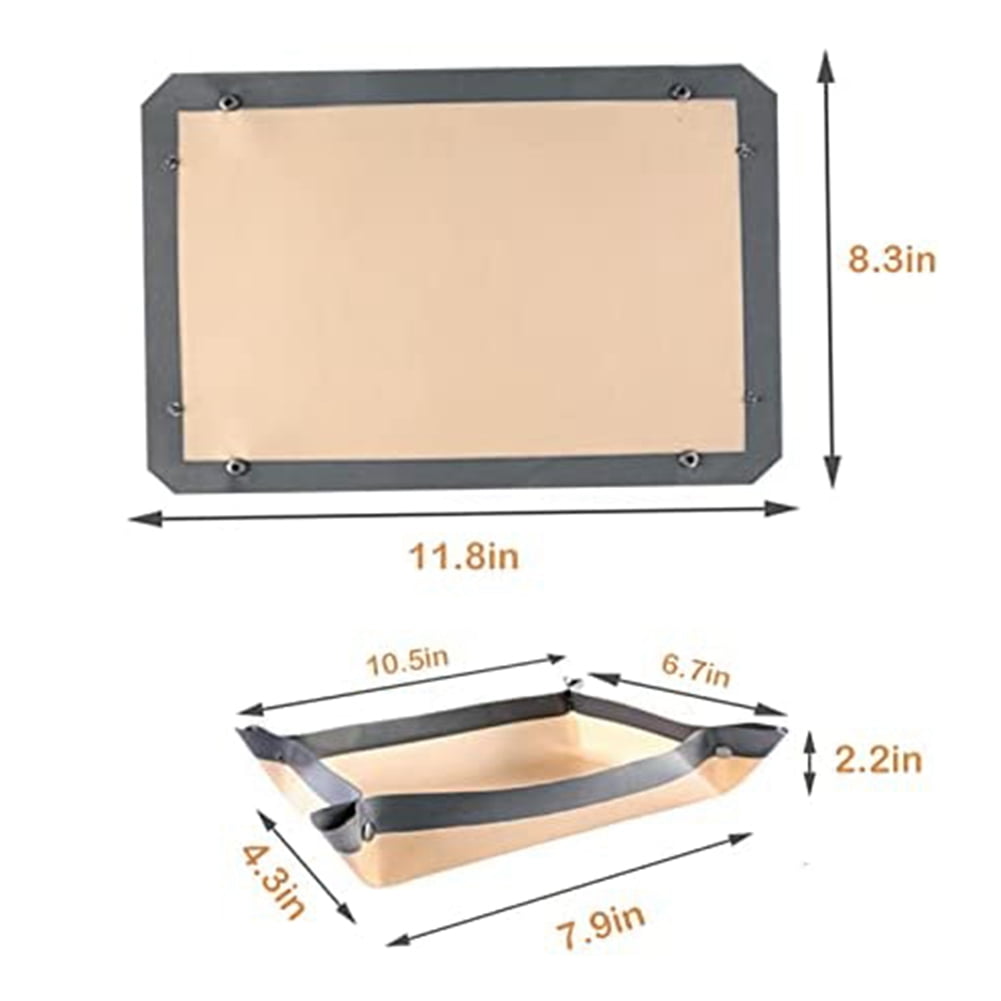 Snap-Corner Silicone Baking Mats, 30 x 21 cm, Set of 2 - Image 4