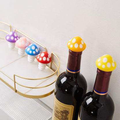 Silicone Bottle Stoppers for Wine and Fizzy Drinks, Seven Colours - Image 4