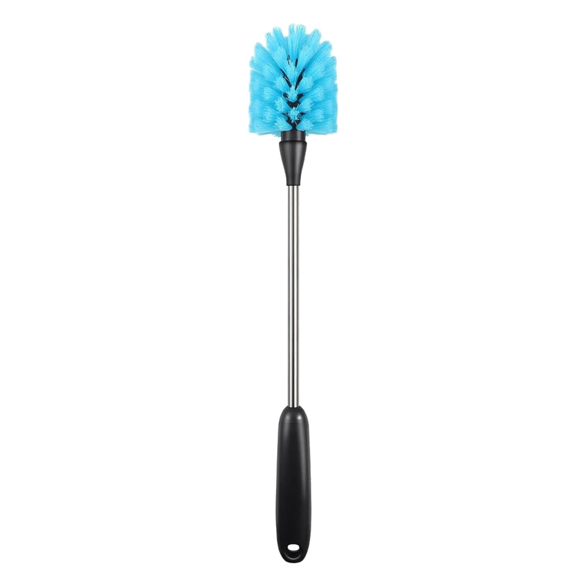 Long-Handled Bottle Brush, 15 Inch Stainless Steel with Soft Bristles