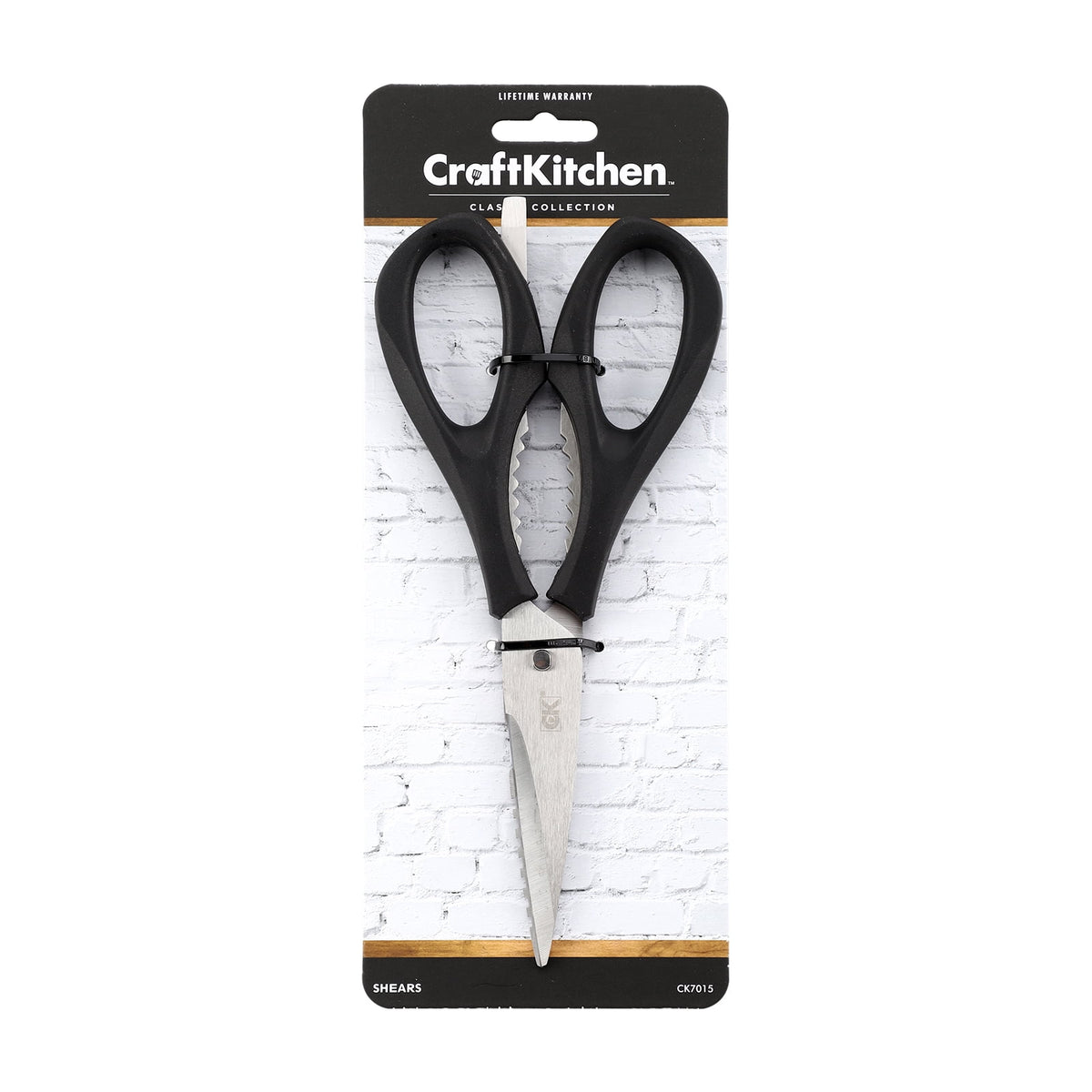Kitchen Shears with Bottle Opener and Can Lifter, 8.75 Inch Stainless Steel - Image 2
