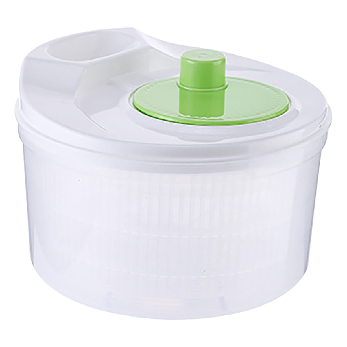 Salad Spinner with One-Hand Press Pump and Brake, 6.3 Quart