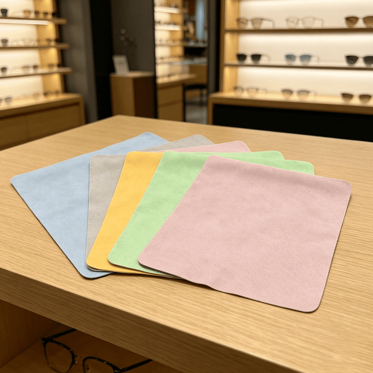 Microfibre Lens Cloths for Glasses and Screens, 7 x 5.9 Inch, 5 Pack - Image 6