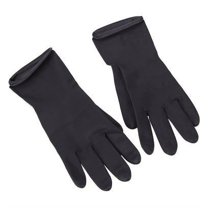 Thick Rubber Cleaning Gloves, Reusable and Waterproof, One Pair