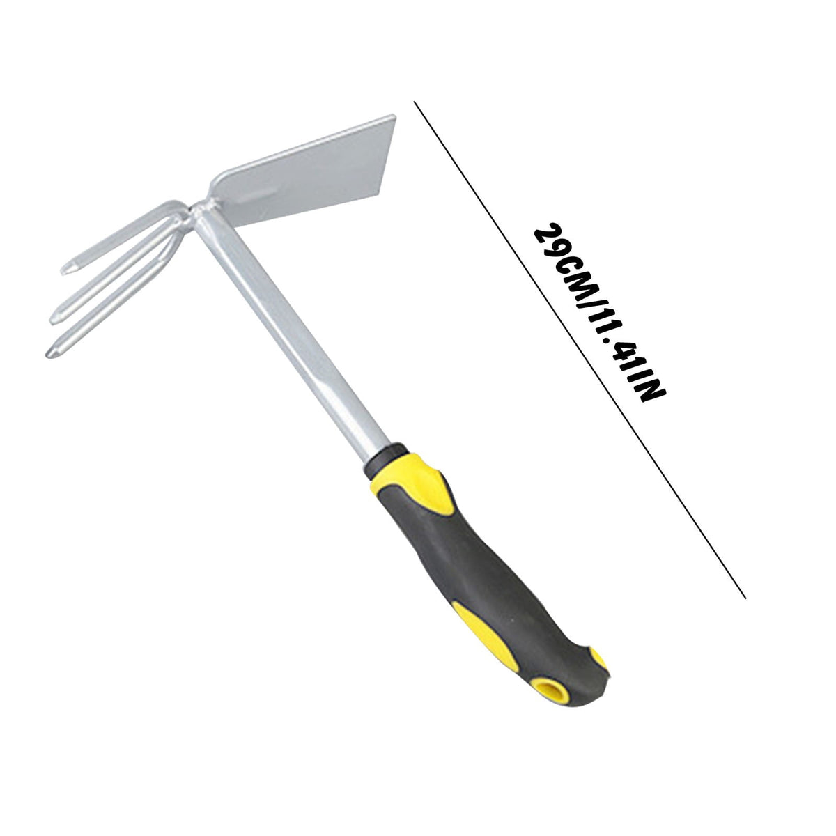 Two-Piece Hand Tool Set for Planting, Iron Trowel and Weeding Fork - Image 2